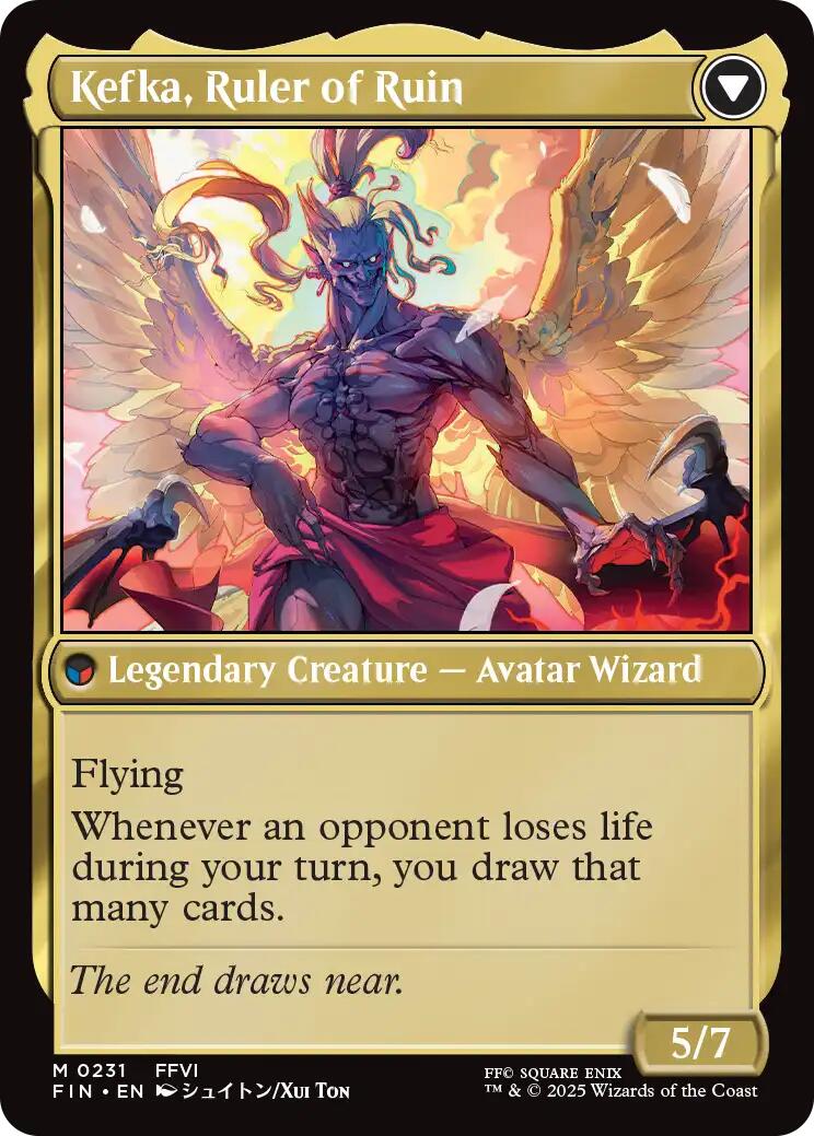 Kefka, Court Mage // Kefka, Ruler of Ruin [FINAL FANTASY] | Chromatic Games