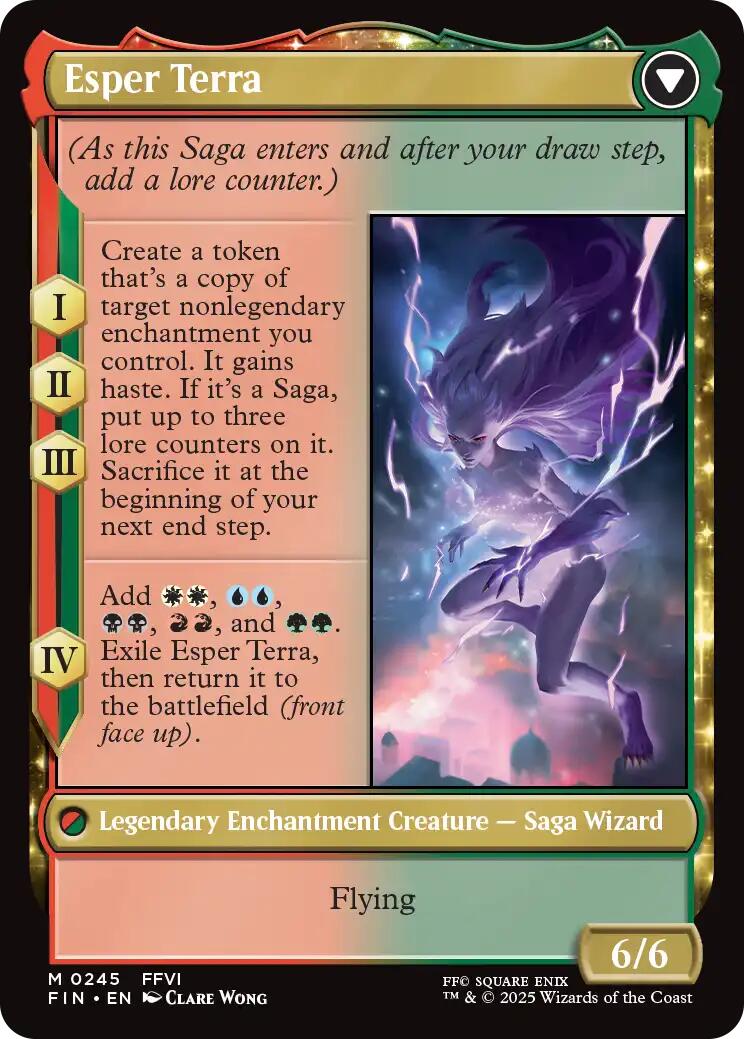 Terra, Magical Adept // Esper Terra [FINAL FANTASY] | Chromatic Games