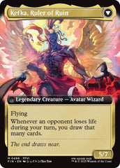 Kefka, Court Mage // Kefka, Ruler of Ruin (Extended Art) [FINAL FANTASY] | Chromatic Games