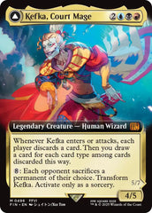 Kefka, Court Mage // Kefka, Ruler of Ruin (Extended Art) [FINAL FANTASY] | Chromatic Games