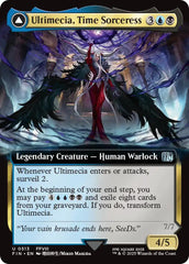 Ultimecia, Time Sorceress // Ultimecia, Omnipotent (Extended Art) [FINAL FANTASY] | Chromatic Games