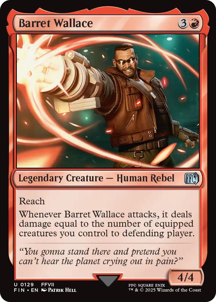 Barret Wallace [FINAL FANTASY] | Chromatic Games