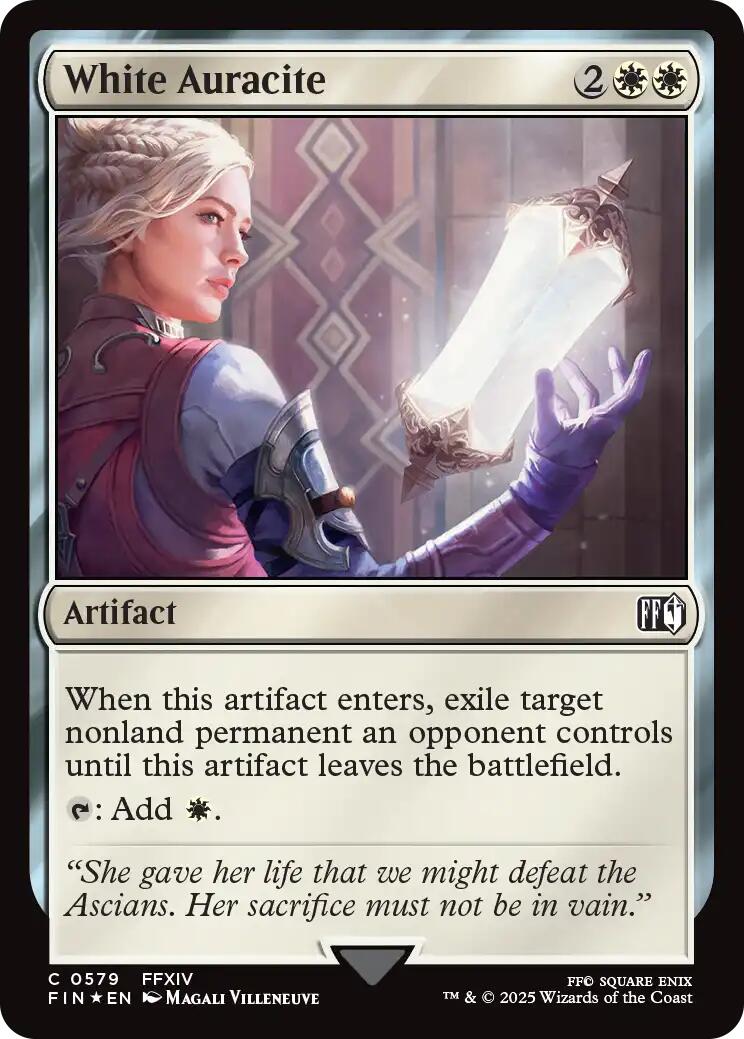 White Auracite (Surge Foil) [FINAL FANTASY] | Chromatic Games