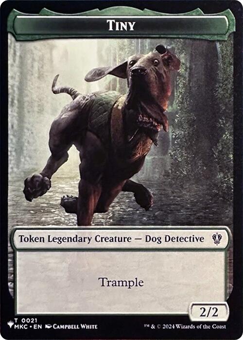Tiny // City's Blessing Double-Sided Token [Secret Lair Drop Series] | Chromatic Games