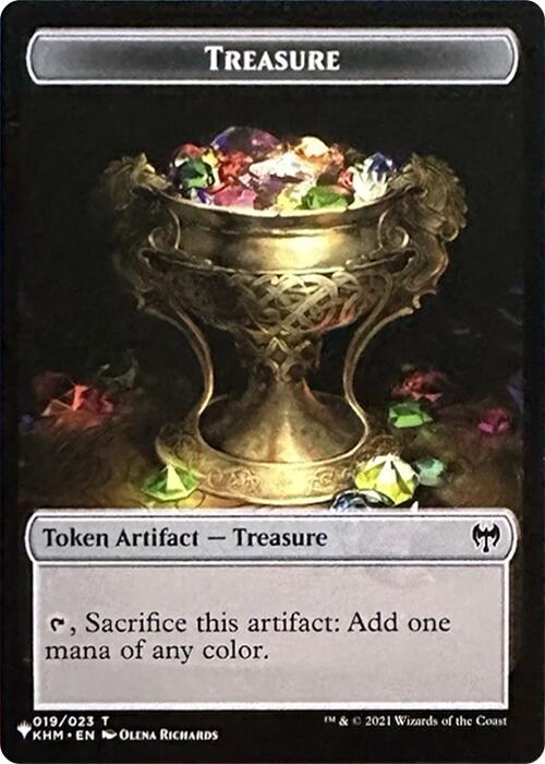 Treasure // Egg Double-Sided Token [Secret Lair Drop Series] | Chromatic Games