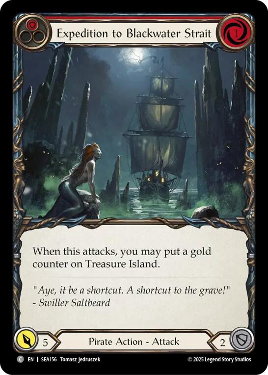 Expedition to Blackwater Strait [SEA156] (High Seas)  Rainbow Foil | Chromatic Games