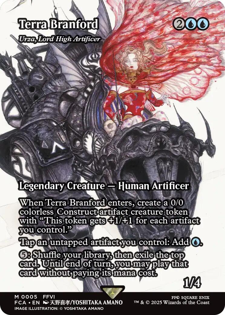 Terra Branford - Urza, Lord High Artificer (Showcase) [FINAL FANTASY : Through the Ages] | Chromatic Games