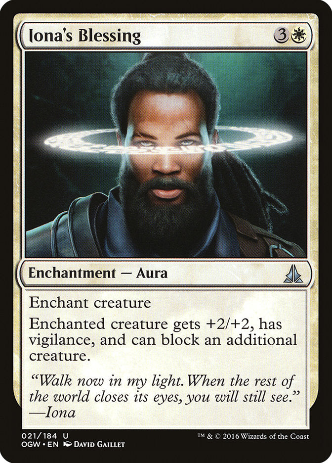 Iona's Blessing 21/184 (Oath of the Gatewatch)  | Chromatic Games