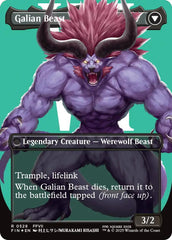 Vincent Valentine // Galian Beast (Borderless) (Surge Foil) [FINAL FANTASY] | Chromatic Games