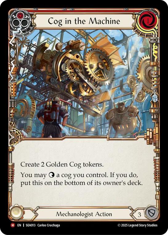 Cog in the Machine [SEA013] (High Seas)  Rainbow Foil | Chromatic Games