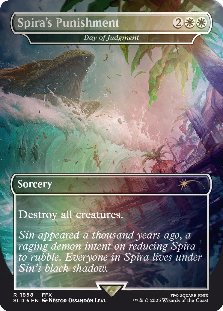 Spira's Punishment - Day of Judgment (Rainbow Foil) [Secret Lair Drop Series] | Chromatic Games