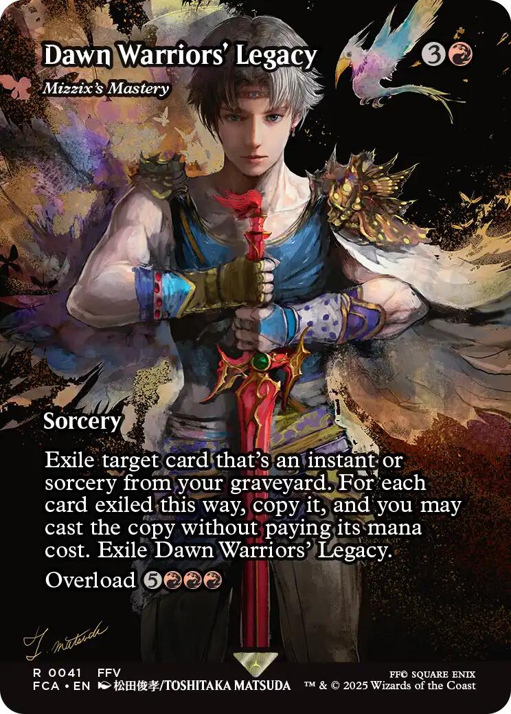 Dawn Warriors' Legacy - Mizzix's Mastery (Showcase) [FINAL FANTASY : Through the Ages] | Chromatic Games