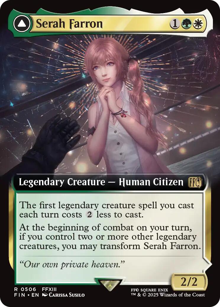 Serah Farron // Crystallized Serah (Extended Art) [FINAL FANTASY] | Chromatic Games