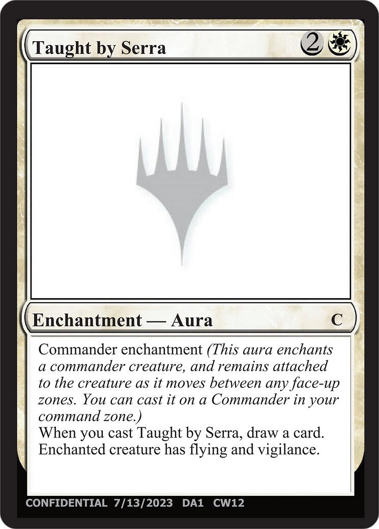 Taught by Serra [Unknown Event] | Chromatic Games