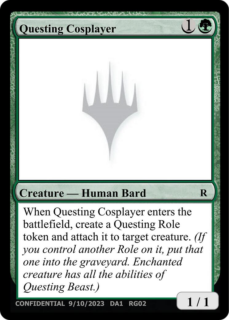 Questing Cosplayer [Mystery Booster] | Chromatic Games
