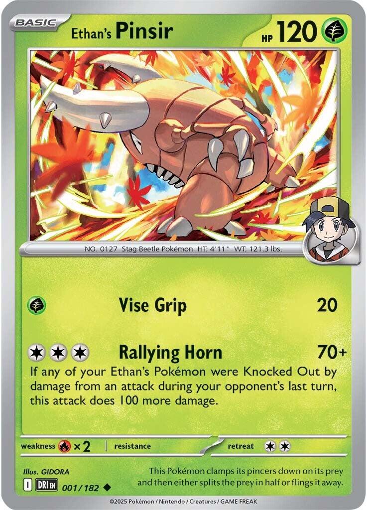 Ethan's Pinsir (001/182) [Scarlet & Violet: Destined Rivals] | Chromatic Games