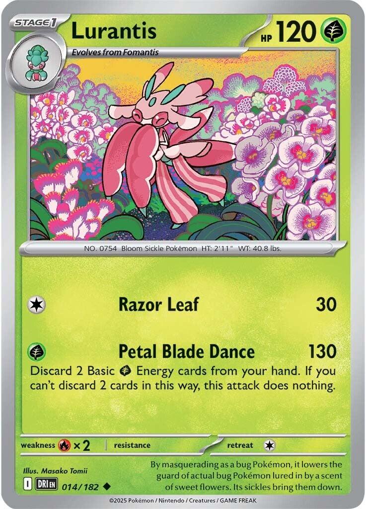Lurantis (014/182) [Scarlet & Violet: Destined Rivals] | Chromatic Games