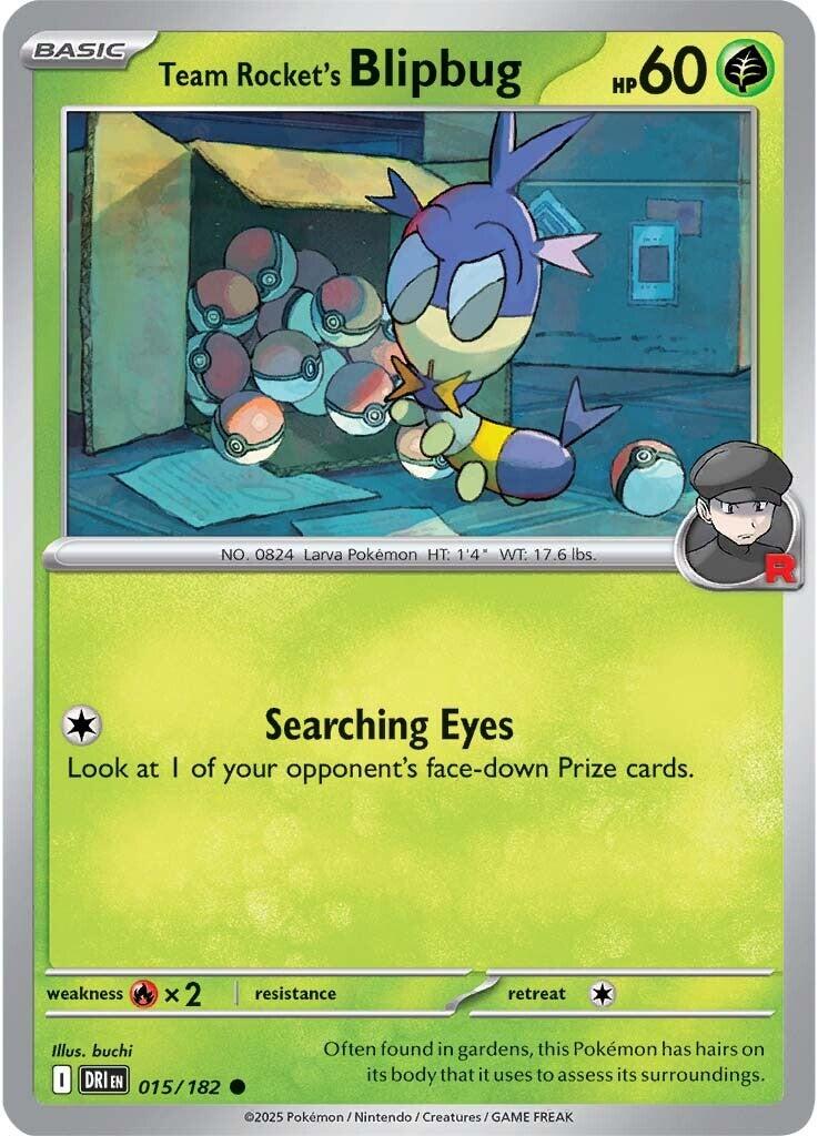 Team Rocket's Blipbug (015/182) [Scarlet & Violet: Destined Rivals] | Chromatic Games