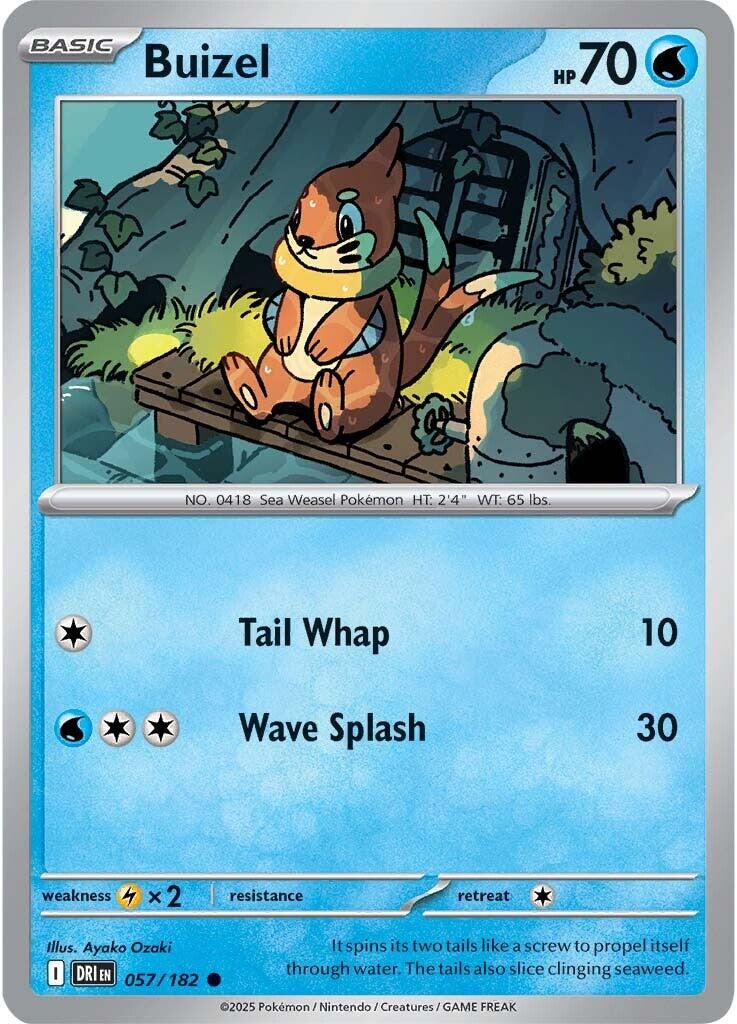 Buizel (057/182) [Scarlet & Violet: Destined Rivals] | Chromatic Games