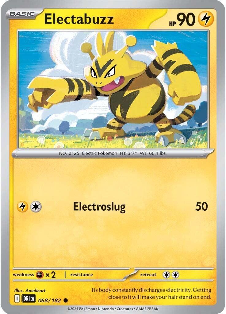 Electabuzz (068/182) [Scarlet & Violet: Destined Rivals] | Chromatic Games