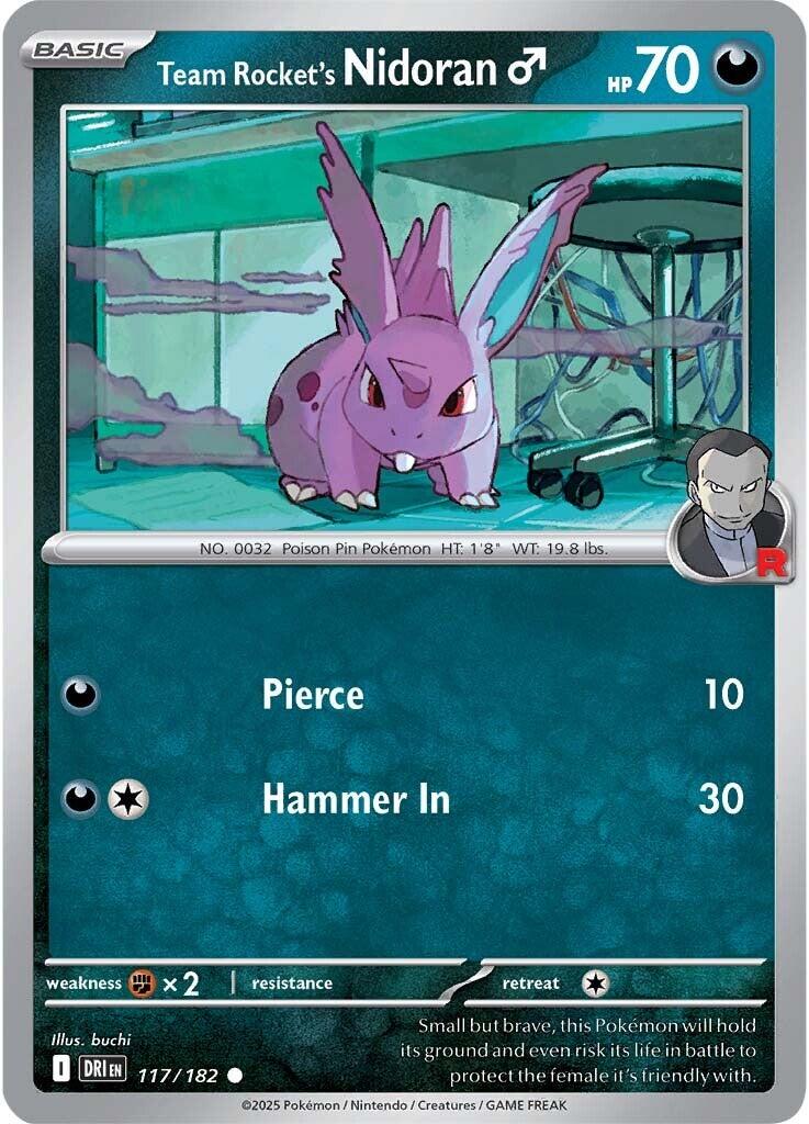 Team Rocket's Nidorand (117/182) [Scarlet & Violet: Destined Rivals] | Chromatic Games
