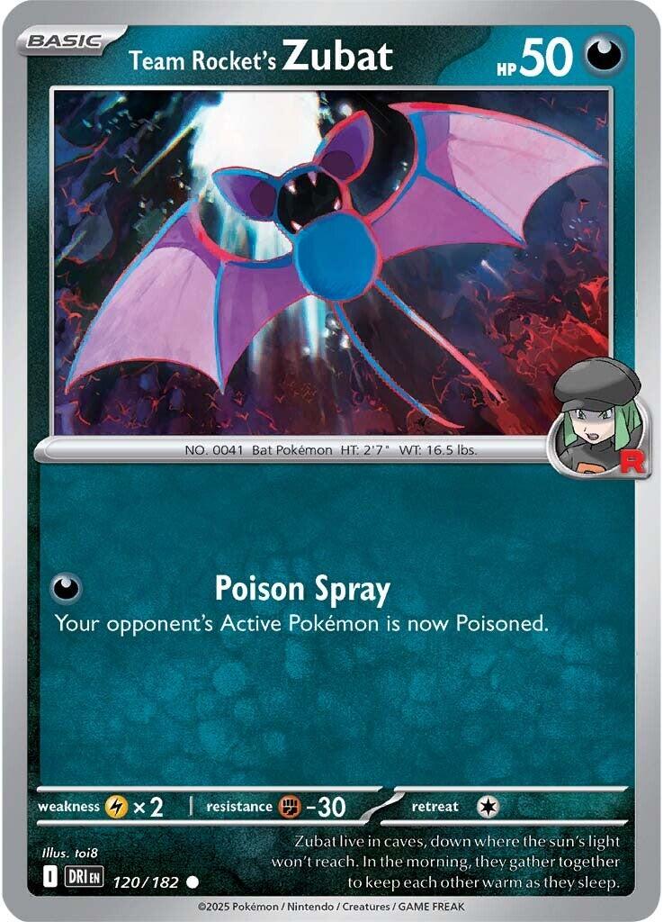 Team Rocket's Zubat (120/182) [Scarlet & Violet: Destined Rivals] | Chromatic Games