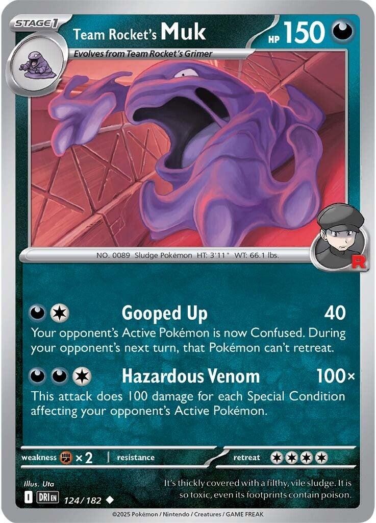 Team Rocket's Muk (124/182) [Scarlet & Violet: Destined Rivals] | Chromatic Games