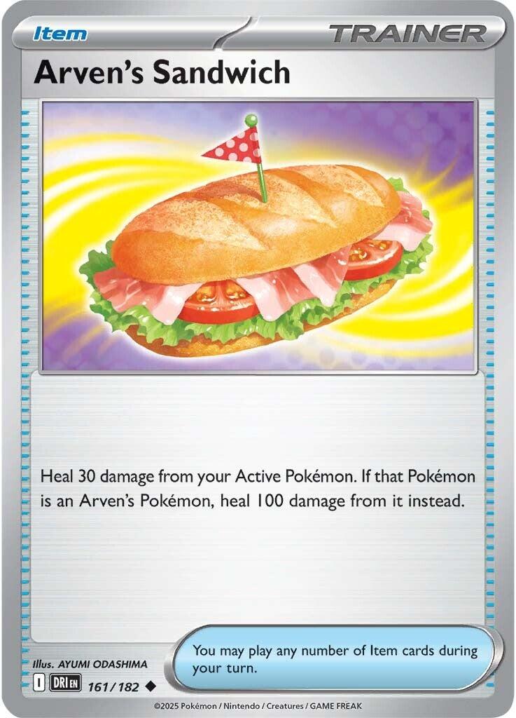 Arven's Sandwich (161/182) [Scarlet & Violet: Destined Rivals] | Chromatic Games