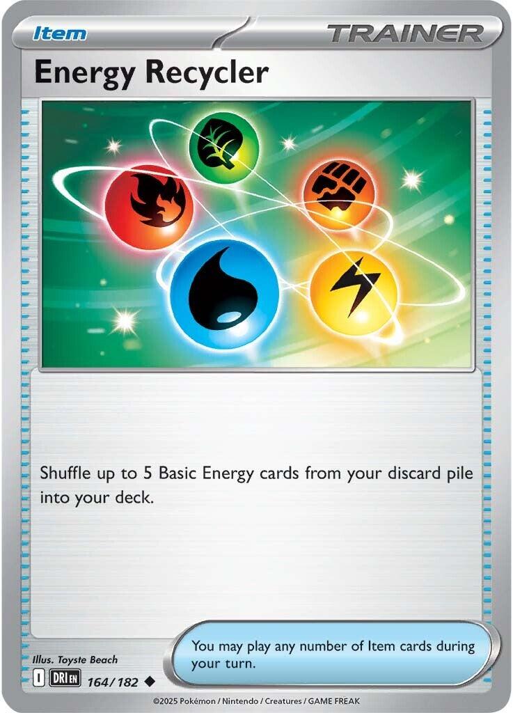 Energy Recycler (164/182) [Scarlet & Violet: Destined Rivals] | Chromatic Games