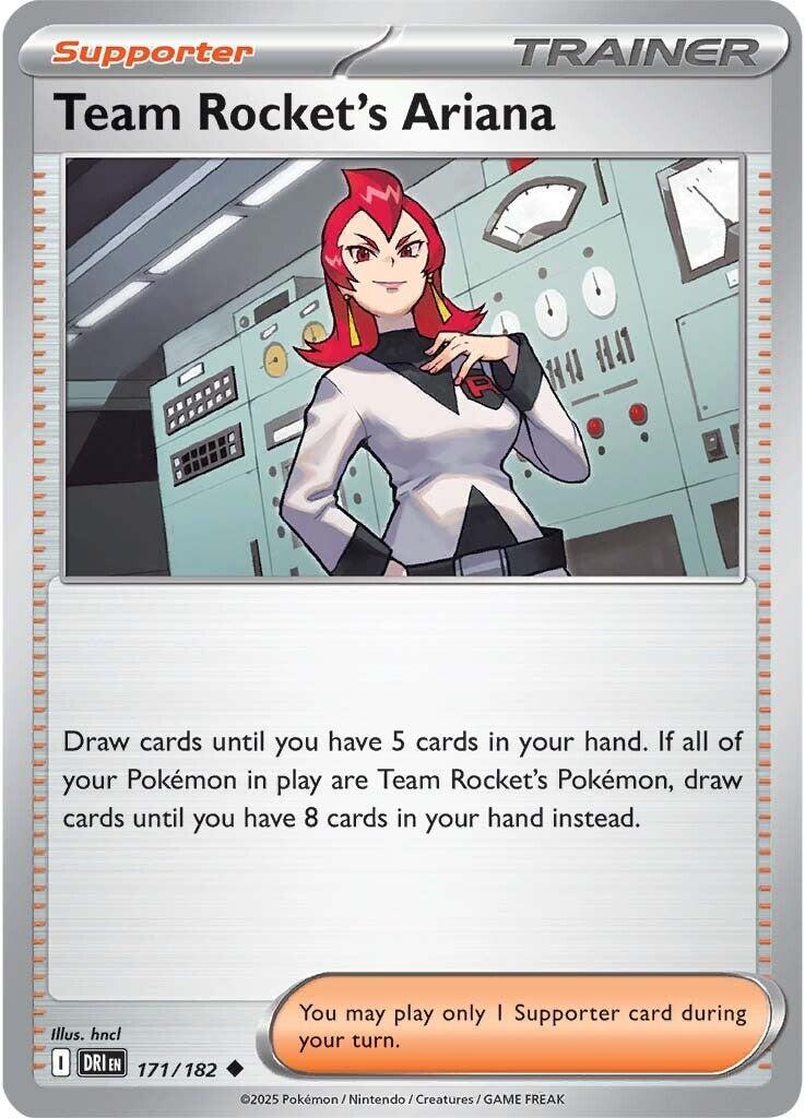 Team Rocket's Ariana (171/182) [Scarlet & Violet: Destined Rivals] | Chromatic Games