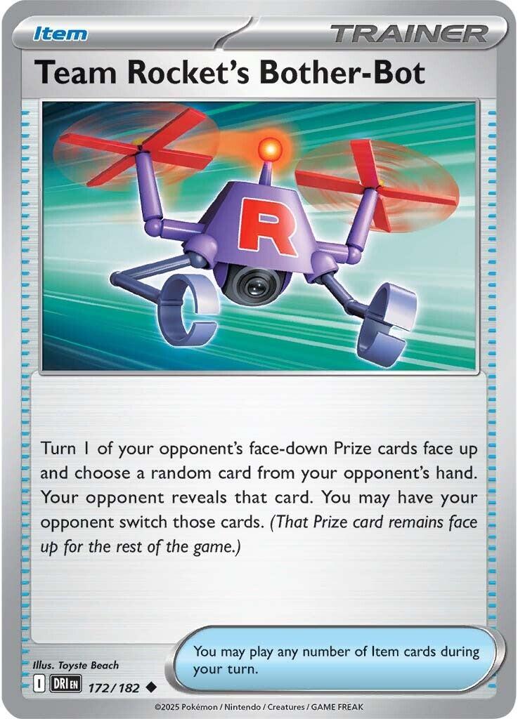 Team Rocket's Bother-Bot (172/182) [Scarlet & Violet: Destined Rivals] | Chromatic Games