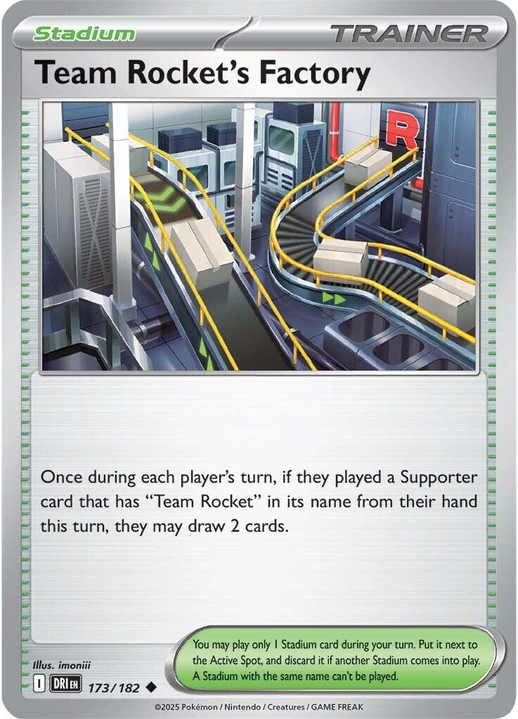 Team Rocket's Factory (173/182) [Scarlet & Violet: Destined Rivals] | Chromatic Games