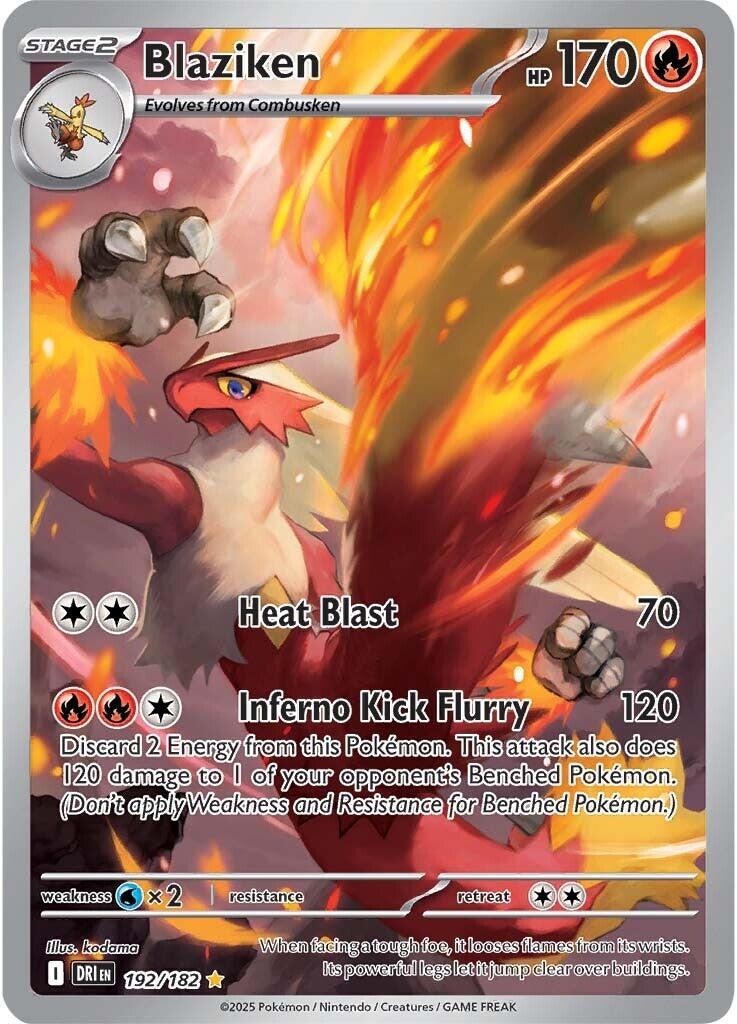 Blaziken (192/182) [Scarlet & Violet: Destined Rivals] | Chromatic Games