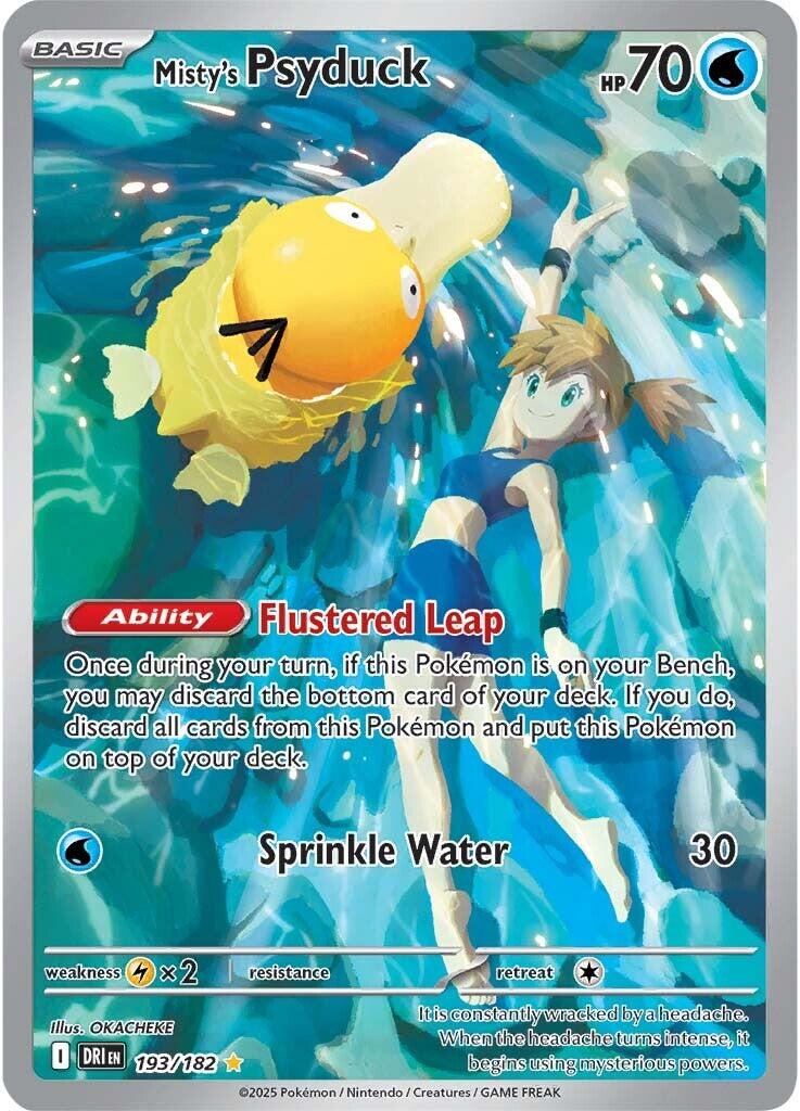 Misty's Psyduck (193/182) [Scarlet & Violet: Destined Rivals] | Chromatic Games