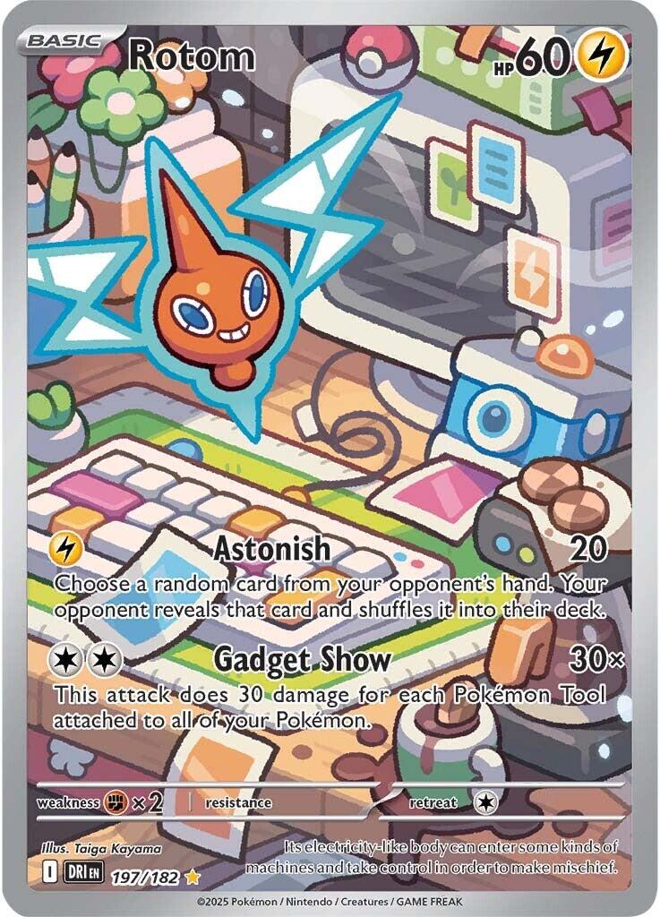 Rotom (197/182) [Scarlet & Violet: Destined Rivals] | Chromatic Games