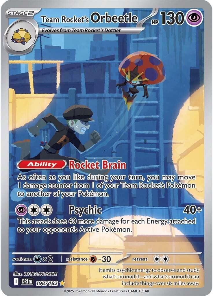 Team Rocket's Orbeetle (198/182) [Scarlet & Violet: Destined Rivals] | Chromatic Games