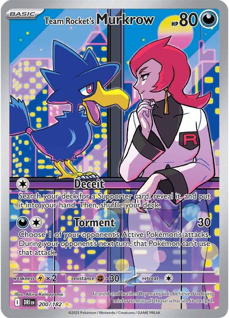 Team Rocket's Murkrow (200/182) [Scarlet & Violet: Destined Rivals] | Chromatic Games