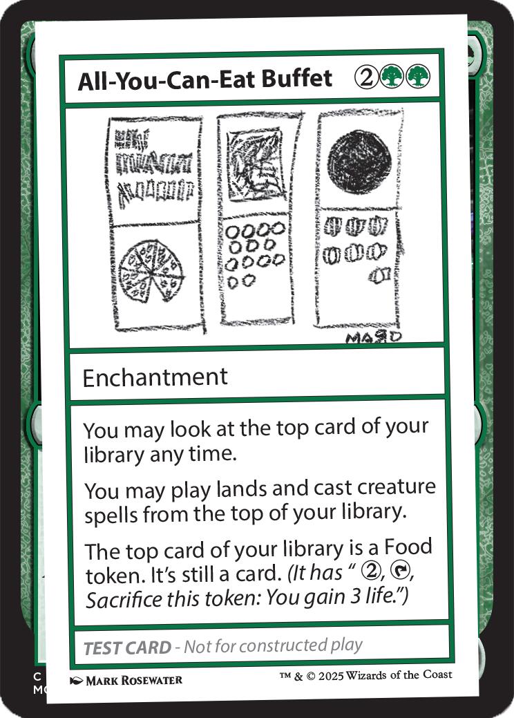 All-You-Can-Eat Buffet [Mystery Booster Playtest Cards] | Chromatic Games