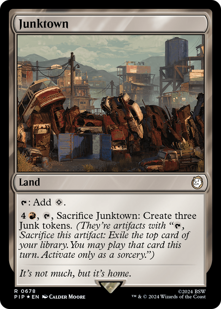 Junktown (Surge Foil) [Fallout] | Chromatic Games