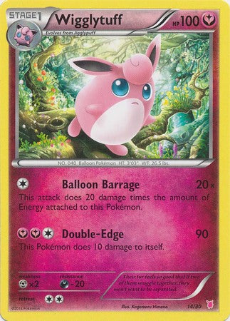 Wigglytuff (14/30) [XY: Trainer Kit 1 - Wigglytuff] | Chromatic Games