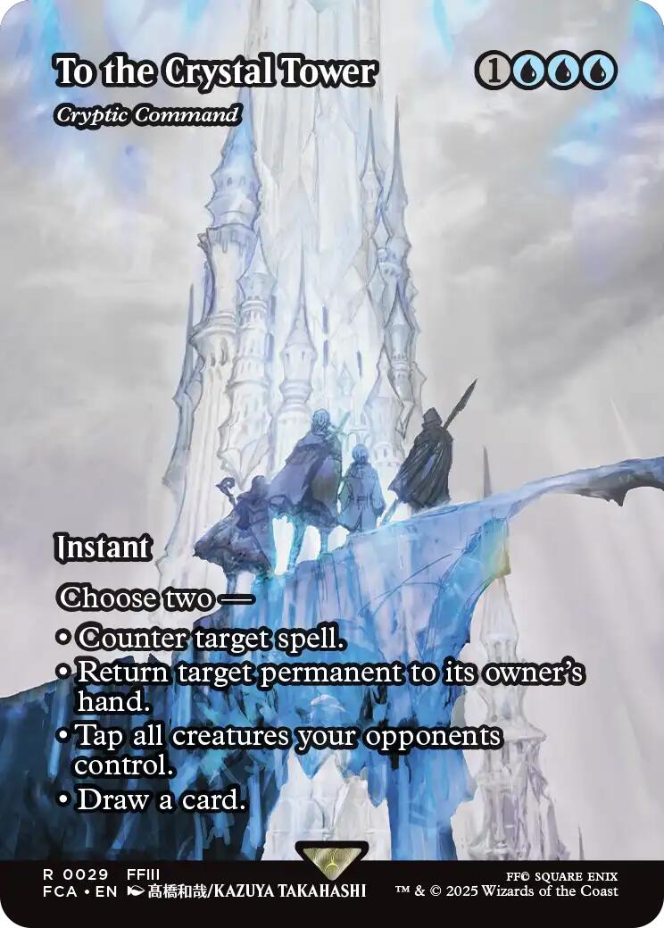 To the Crystal Tower - Cryptic Command (Showcase) [FINAL FANTASY : Through the Ages] | Chromatic Games