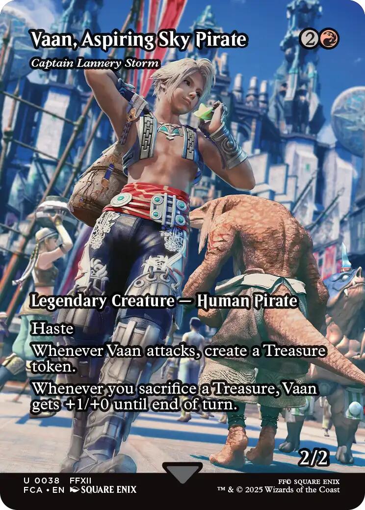 Vaan, Aspiring Sky Pirate - Captain Lannery Storm (Showcase) [FINAL FANTASY : Through the Ages] | Chromatic Games