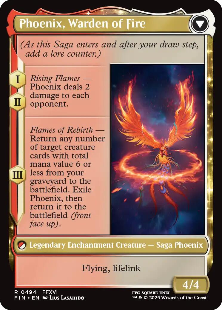 Joshua, Phoenix's Dominant (Extended Art) [FINAL FANTASY] | Chromatic Games