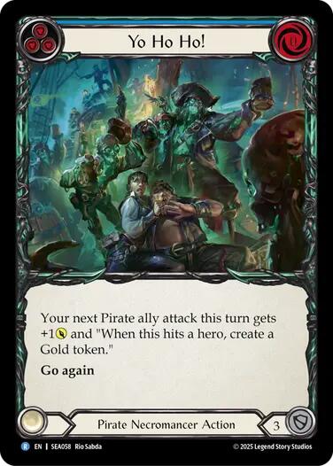 Yo Ho Ho! [SEA058] (High Seas)  Rainbow Foil | Chromatic Games