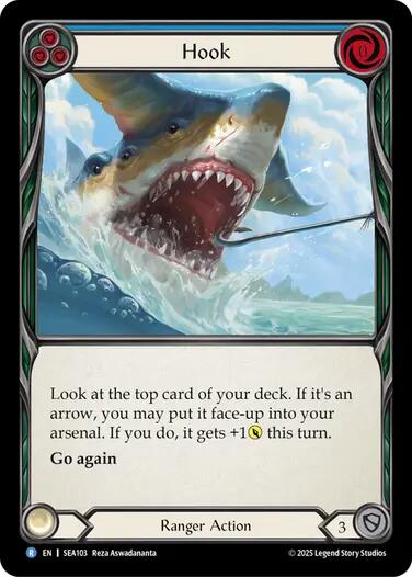 Hook [SEA103] (High Seas)  Rainbow Foil | Chromatic Games