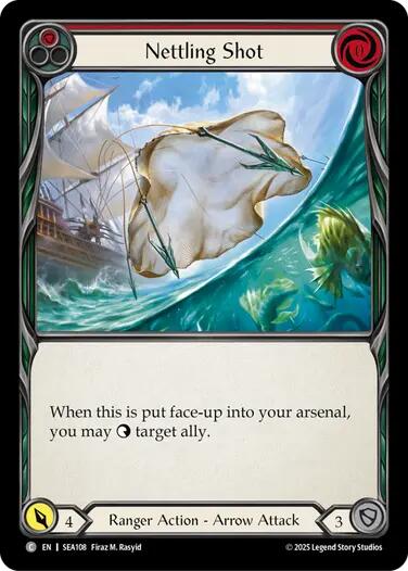 Nettling Shot [SEA108] (High Seas)  Rainbow Foil | Chromatic Games