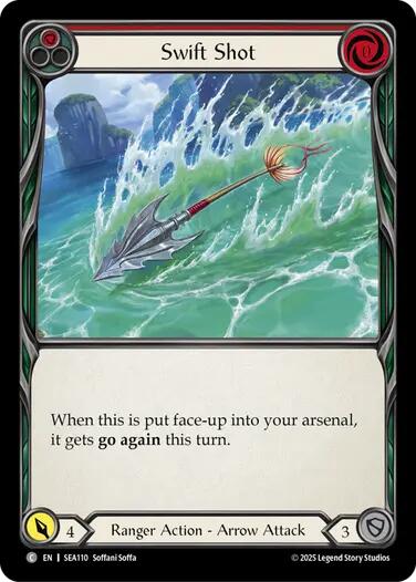Swift Shot [SEA110] (High Seas)  Rainbow Foil | Chromatic Games