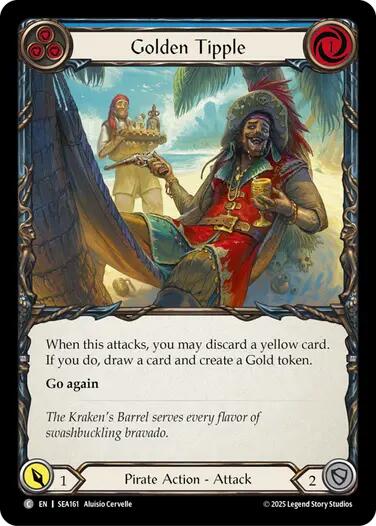 Golden Tipple (Blue) [SEA161] (High Seas) | Chromatic Games