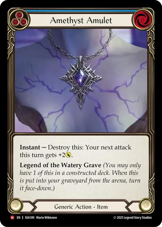 Amethyst Amulet [SEA189] (High Seas) | Chromatic Games