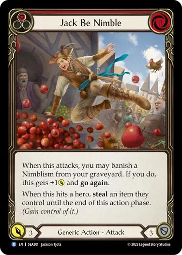 Jack Be Nimble [SEA201] (High Seas)  Rainbow Foil | Chromatic Games